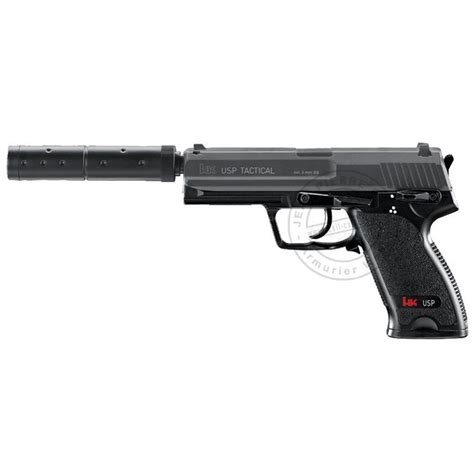 Pistolet HECKLER KOCH électrique USP Tactical à billes airsoft noir