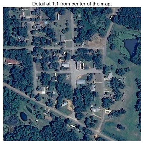 Aerial Photography Map of Coffee Springs, AL Alabama