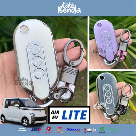 Jual Sarung Remote Wuling Air EV Type LITE Gantungan Kunci Cover 2023