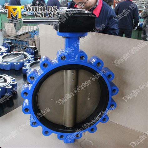 Hand Leverl Lug Type Butterfly Valve With Bronze Disc China C