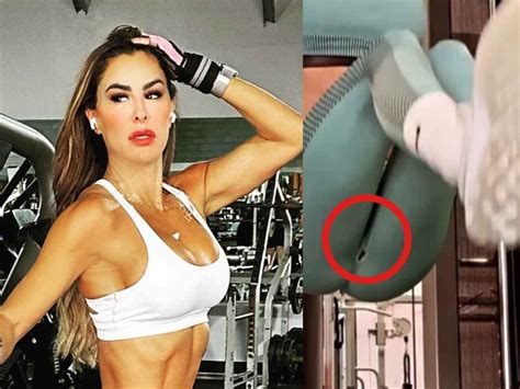 Ninel Conde es criticada por usar licra rota en el gym así se defiende