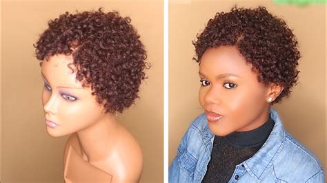 Diy Short Curly Crochet Wig Using Expression Multi Crochet Youtube