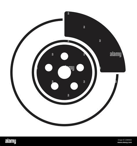 Car brake icon vector auto service, repair concept for graphic design, logo, web site, social ...