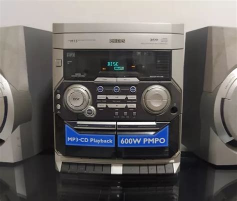 Mini Componente Stereo Am Fm Cd Y Mp Philips Usado Mercadolibre