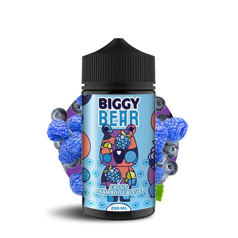 Cassis Framboise Bleue 200ml Biggy Bear LCA Distribution