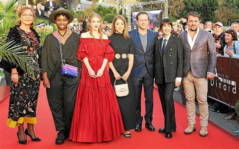 Dinard Festival Du Film Britannique Tapis Rouge Pour Les Membres Du