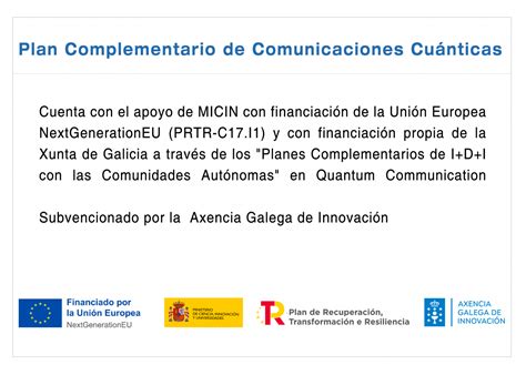 Quantum Communications Cc Cesga Centro De Supercomputaci N De Galicia