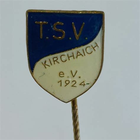 Fussball Anstecknadel TSV Kirchaich FV Bayern Unterfranken Kreis Schw