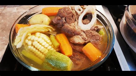 Como Hacer Caldo De Res O Puchero Delicioso 🍲😋 Youtube