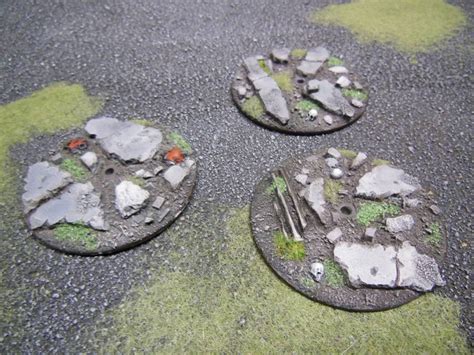 Warhammer 40k Large Flyer Base Urban Conflict 60mm