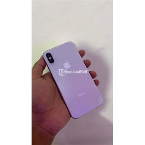 HP IPhone X 64 GB Bekas Fullset No Minus Kondisi Mulus Siap Pakai Di