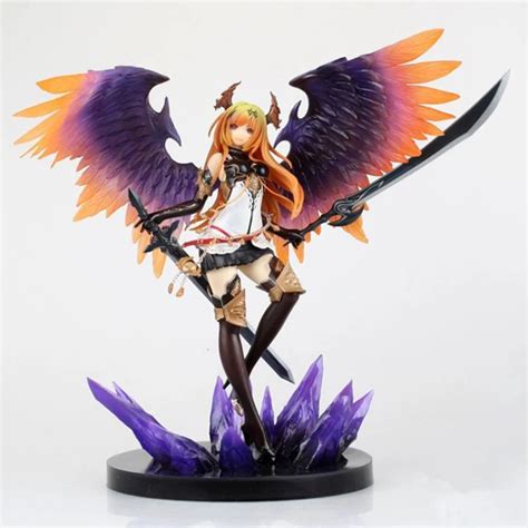 27cm Anime Game Figure Bahamut Dark Angel Figures Nendoroid Dark Angel