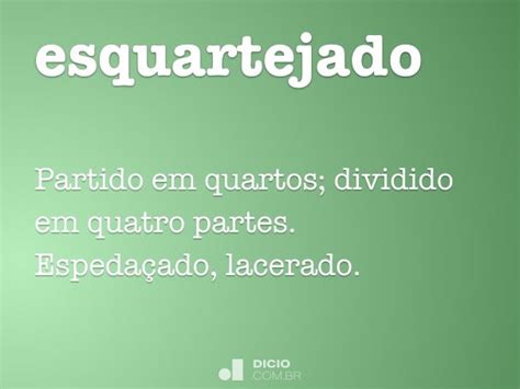 O Que E Esquartejado
