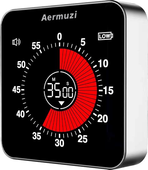 Aermuzi Digitaler Visueller Timer Mit Zoll Farbbildschirm