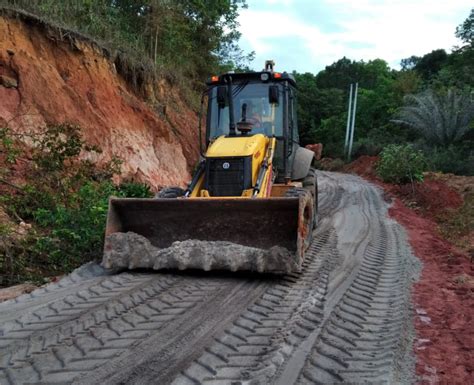 Secretaria De Obras E Servi Os Urbanos Realiza Recupera O De Estradas