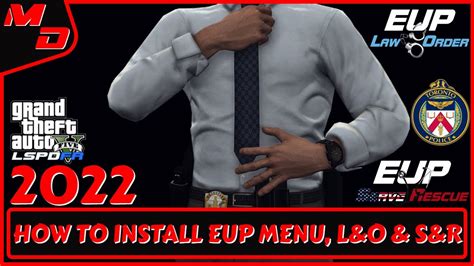 How To Install Eup Menu Law Order Serve Rescue Uniforms For