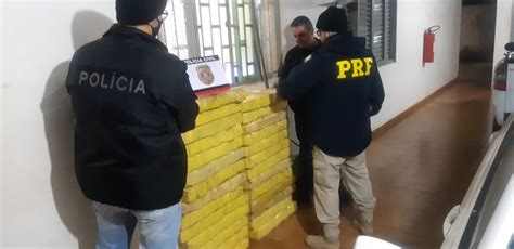 A O Conjunta Da Prf E Pol Cia Civil Apreende Quilos De Maconha Em