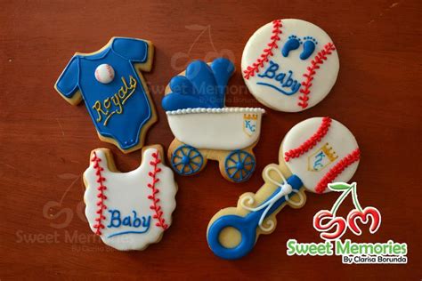 Baseball Cookies Kansas City Royals By Clarisa Borunda Baseball