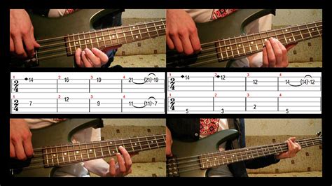 Metallica Damage Inc Intro Bass Tabs Cliff Burton