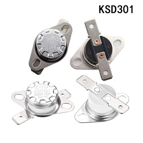 KSD301 Thermoschalter Schließer Öffner 40 190C 250V 10A Thermostat