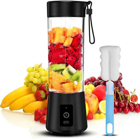 Portable Blender Yksinx Personal Mini Blender For Smoothies And Shakes