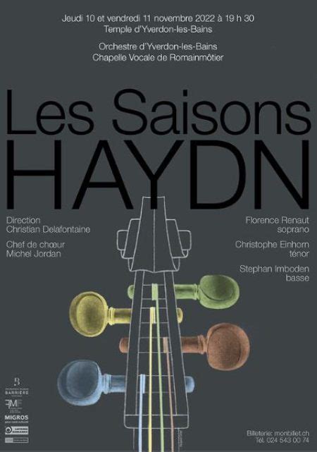 Concerts Dautomne Temple DYverdon Conservatoire De Musique Du Nord