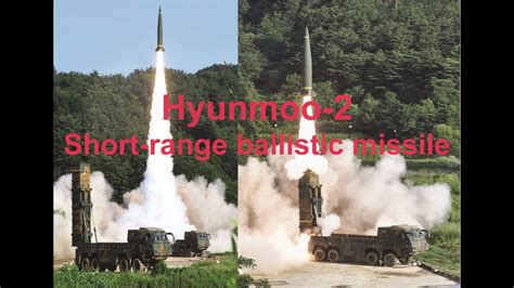 South Korea Hyunmoo 2 Short Range Ballistic Missile Youtube