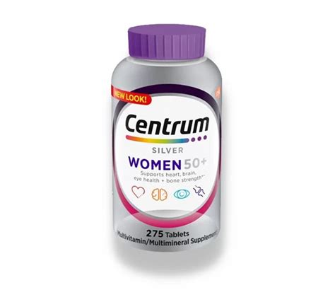 Centrum Silver Multivitaminico Para Mujer A Os Tabletas