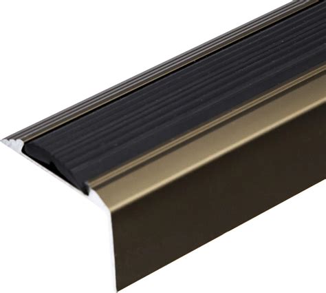 Anodised Aluminium Anti Non Slip Stair Edge Nosing Trim 1200mm X 46mm X 30mm A38 Olive Amazon