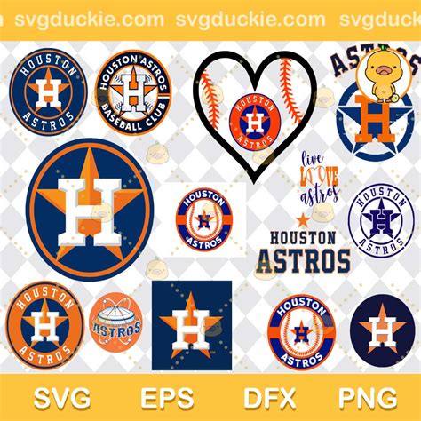 Houston Astros Svg Png Dxf Eps Cut Files For Cricut Silhouette