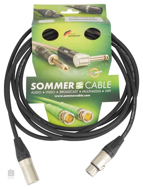 SOMMER CABLE SGMF 0300 SW Mikrofonní kabel Kytary cz