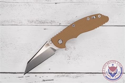 Hinderer XM 18 3 5 Inch Fatty Wharncliffe Coyote SellYourKnife USA