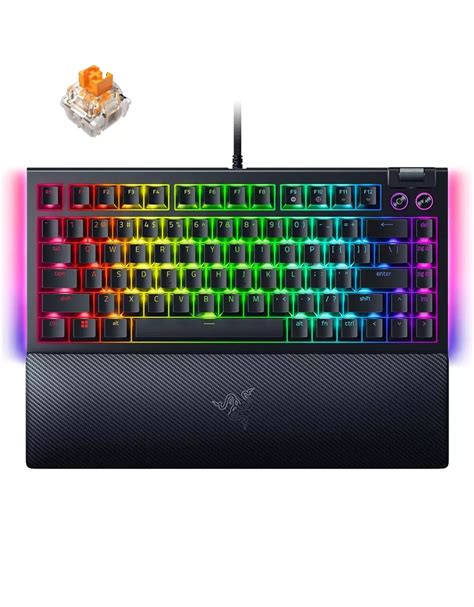 Razer BlackWidow V4 75% Gaming Keyboard | Orange -i .Tech PH