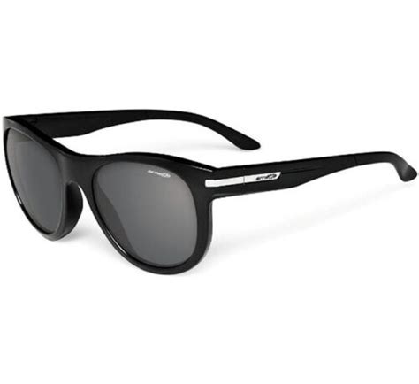 Arnette An 4142 07 Blowout Gloss Black Frame Grey Lens Womens Sunglasses Ebay