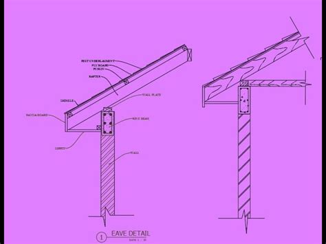 Shed Roof Detail Drawing: Get Inspired with Exceptional Designs! - Themtraicay.com