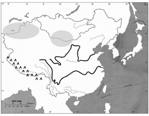 Physical Landforms of East Asia Quiz