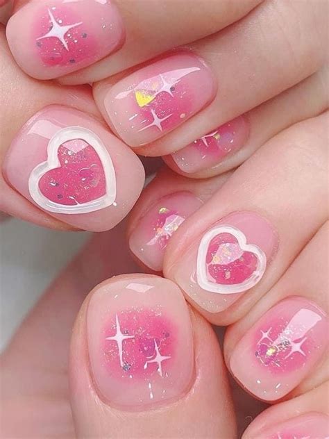 Most Pretty Korean Blush Nails To Elevate Your Nail Game Line