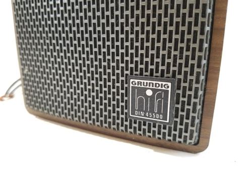 Grundig Super Hifi Micro Box Speaker Auctionninja