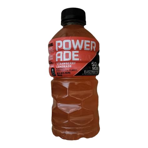 Powerade Strawberry Lemonade Sports Drink 28 Oz Bottle Ion4 Pack Of 10 Ebay