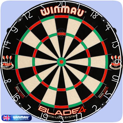 Dartboards Winmau Professional Level Fourth Generation Blade 4