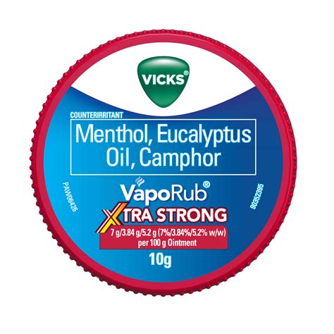 Vicks Vicks Vaporub Xtra Strong 10g Watsons Philippines