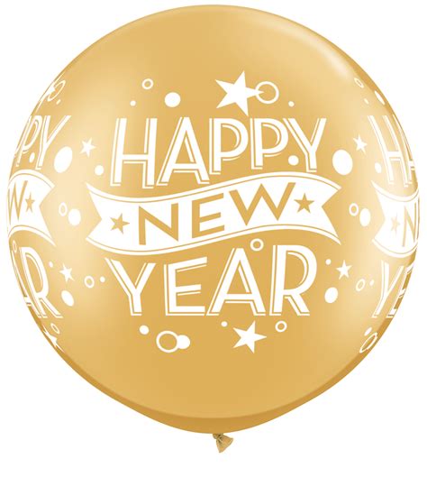 Happy New Year Balloon PNG PNG Play