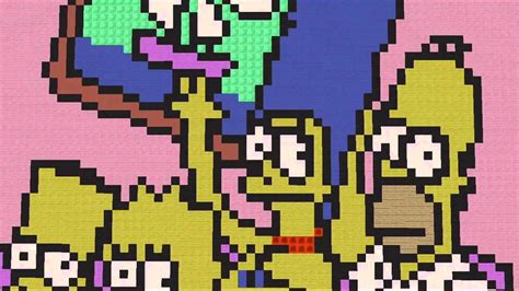 Simpsons Pixel Art