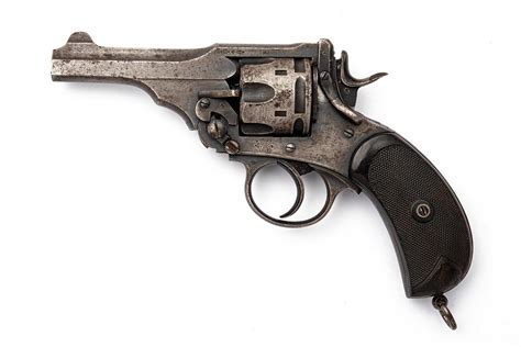 At Auction A 455 Webley Mkv Service Revolver Serial No 147207