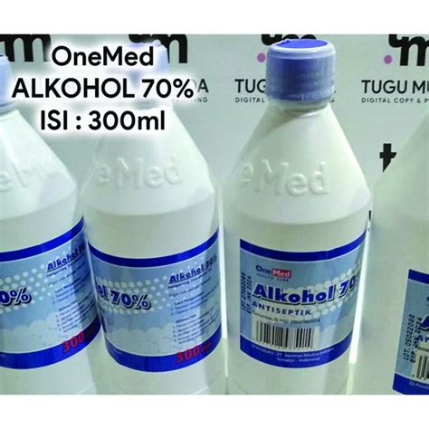 Jual OneMed Alkohol 70 ANTISEPTIK 300ml Indonesia Shopee Indonesia