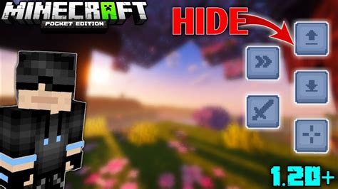 Hide These New Controls In Minecraft Pe 1 20 Button Hider Addon