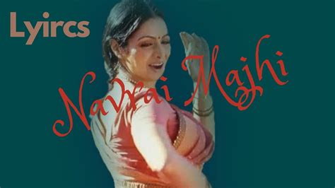 Navrai Majhi Song With Lyrics English Vinglish Movie Song YouTube