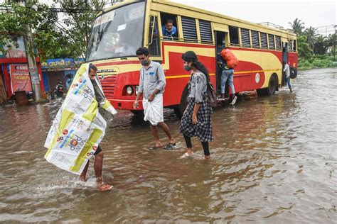 Yellow Warning In 10 Kerala Districts Shutters Of Two Dams Opened