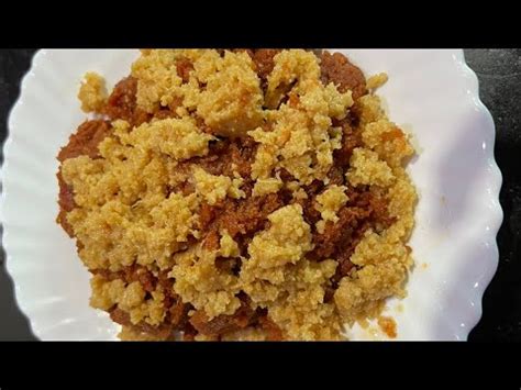 Gajaz Ka Halwa Recipe Mary Style Main Youtube