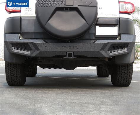 TYGER FURY Rear Bumper Fit 2007 2014 FJ Cruiser Textured Black TG